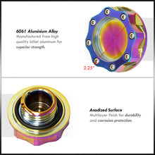 Load image into Gallery viewer, Acura/Honda Aluminum Octogon Screw Style Oil Cap Neo Chrome