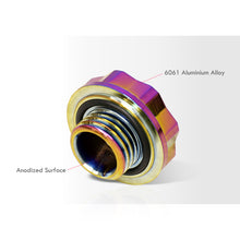 Load image into Gallery viewer, Acura/Honda Aluminum Octogon Screw Style Oil Cap Neo Chrome
