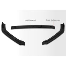 Load image into Gallery viewer, Hyundai Sonata 2018-2019 3-Piece Style Front Bumper Lip Gloss Black