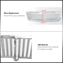 Load image into Gallery viewer, Chevy Silverado 07-2013 Vertical Style Front Grille Chrome