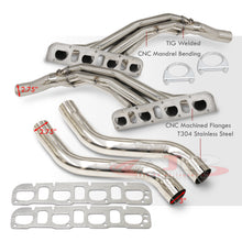 Load image into Gallery viewer, Chrysler 300C SRT-8 2005-2010 / 300 SRT-8 2012 / Dodge Challenger SRT-8 2009-2012 / Charger SRT-8 2006-2010 / Magnum SRT-8 2006-2008 V8 6.1L Stainless Steel Long Tube Exhaust Header