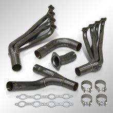 Load image into Gallery viewer, Chevrolet Silverado 1500 1999-2006 / Avalanche 1500 2002-2005 / Suburban 1500 2000-2004 / Tahoe 2000-2004 / GMC Sierra 1999-2006 / Yukon 2001-2004 / Yukon XL 2001-2004 Stainless Steel Long Tube Exhaust Header Black + Y-Pipe ( EPA - Removes OEM Cat )