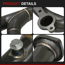 Load image into Gallery viewer, Chevrolet Silverado 1500 1999-2006 / Avalanche 1500 2002-2005 / Suburban 1500 2000-2004 / Tahoe 2000-2004 / GMC Sierra 1999-2006 / Yukon 2001-2004 / Yukon XL 2001-2004 Stainless Steel Long Tube Exhaust Header Black + Y-Pipe ( EPA - Removes OEM Cat )