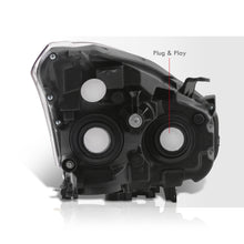 Load image into Gallery viewer, Nissan Rogue 2008-2013 Factory Style Headlights Black Housing Clear Len Clear Reflector (Halogen Models Only)