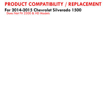 Load image into Gallery viewer, Chevrolet Silverado 1500 2014-2015 Factory Style Headlights Chrome Housing Clear Len Amber Reflector (Will Not Fit 2500 & HD Models)