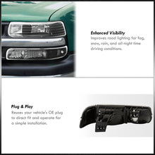 Load image into Gallery viewer, Chevrolet Silverado 1999-2002 / Suburban Tahoe 2000-2006 Factory Style Headlights Black Housing Clear Len Clear Reflector