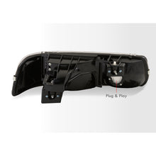 Load image into Gallery viewer, Chevrolet Silverado 1999-2002 / Suburban Tahoe 2000-2006 Factory Style Headlights Black Housing Clear Len Clear Reflector