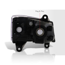 Load image into Gallery viewer, Dodge Grand Caravan 2008-2010 Factory Style Headlights Chrome Housing Clear Len Clear Reflector