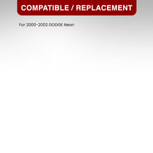 Load image into Gallery viewer, 2000-2002 Dodge Neon Headlights Assembly (w/o Bezel) Chrome Housing Clear Lens Reflector