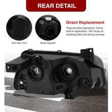 Load image into Gallery viewer, DODGE CHARGER 2006-2010 HEADLAMPS Chrome Housing Clear Lens Reflector