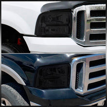Load image into Gallery viewer, Ford F250 F350 F450 Super Duty 2005-2007 Factory Style Headlights Chrome Housing Smoke Len Clear Reflector