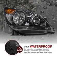 Load image into Gallery viewer, HONDA Odyssey 2005-2007 Headlight Black Housing Clear Lens Reflector