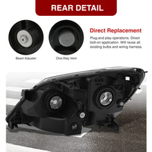 Load image into Gallery viewer, HONDA Odyssey 2005-2007 Headlight Chrome Housing Clear Lens Reflector