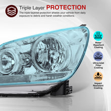 Load image into Gallery viewer, HONDA Odyssey 2005-2007 Headlight Chrome Housing Clear Lens Reflector
