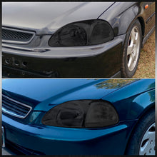 Load image into Gallery viewer, Honda Civic 1996-1998 Factory Style Headlights Chrome Housing Smoke Len Clear Reflector