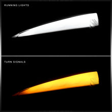 Load image into Gallery viewer, Honda Accord 2003-2007 LED DRL Bar Factory Style Headlights Black Housing Clear Len Clear Reflector