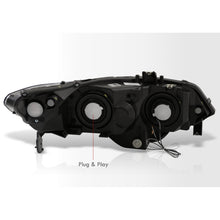 Load image into Gallery viewer, Honda Civic Coupe 2006-2011 LED DRL Bar Factory Style Headlights Chrome Housing Clear Len Clear Reflector