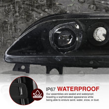 Load image into Gallery viewer, MAZDA 6 2003-2005 Head Lamp Unit w/o Fog STD Black Housing Clear Lens Reflector