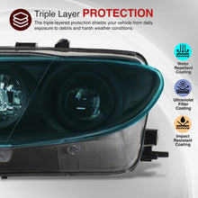 Load image into Gallery viewer, MAZDA 6 2003-2005 Head Lamp Unit w/o Fog STD Black Housing Clear Lens Reflector