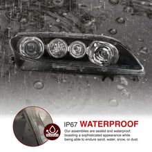 Load image into Gallery viewer, MAZDA 6 2006-2008 Head Lamp Unit (STD,HALOGEN) Black Housing Clear Lens Reflector