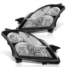 Load image into Gallery viewer, Nissan Altima Sedan 2007-2009 Factory Style Headlights Black Housing Clear Len Clear Reflector (Halogen Models Only)