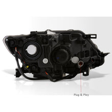 Load image into Gallery viewer, Nissan Rogue 2014-2016 LED DRL Factory Style Headlights Chrome Housing Clear Len Amber Reflector (Halogen Models Only)