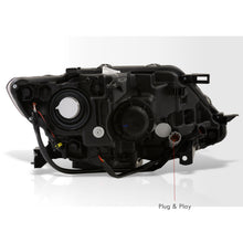 Load image into Gallery viewer, Nissan Rogue 2014-2016 LED DRL Factory Style Headlights Chrome Housing Clear Len Clear Reflector (Halogen Models Only)