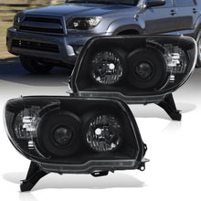 Load image into Gallery viewer, TOYOTA 4Runner 2006-2009 SR5, LTD Head Lamp Unit Black Housing Clear Lens Clear Reflector