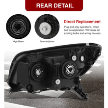 Load image into Gallery viewer, TOYOTA 4Runner 2006-2009 SR5, LTD Head Lamp Unit Chrome Housing Clear Lens Amber Reflector