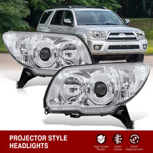 Load image into Gallery viewer, TOYOTA 4Runner 2006-2009 SR5, LTD Head Lamp Unit Chrome Housing Clear Lens Clear Reflector