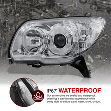 Load image into Gallery viewer, TOYOTA 4Runner 2006-2009 SR5, LTD Head Lamp Unit Chrome Housing Clear Lens Clear Reflector