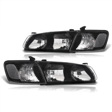 Load image into Gallery viewer, Toyota Camry 2000-2001 Factory Style Headlights + Corners Black Housing Clear Len Clear Reflector