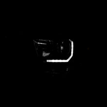 Load image into Gallery viewer, Toyota Tacoma 2016-2023 Factory Style Projector Headlights Chrome Housing Clear Len Amber Reflector (Models with Factory LED DRL Headlights Only)