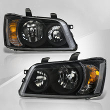Load image into Gallery viewer, TOYOTA Highlander 2001-2003 Headlight Black Housing Clear Lens Clear Reflector