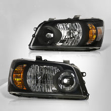 Load image into Gallery viewer, TOYOTA Highlander 04-06 Headlight Black Housing Clear Lens Clear Reflector