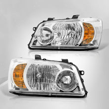 Load image into Gallery viewer, TOYOTA Highlander 04-06 Headlight Chrome Housing Clear Lens Clear Reflector