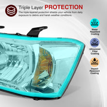 Load image into Gallery viewer, TOYOTA Highlander 04-06 Headlight Chrome Housing Clear Lens Clear Reflector