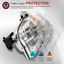 Load image into Gallery viewer, Toyota Tacoma 2001-2004 LED DRL Bar Factory Style Headlights + Bumpers + Corners Chrome Housing Clear Len Amber Reflector