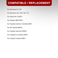Load image into Gallery viewer, Lexus IS/GS All Scion XA XB XD TC Scion FR-S 2012+ Subaru BRZ 2012+ Camry Corolla 2001+ All Matrix Tacoma 2005+ FJ Cruiser 2006+ Tundra 1999+ Steering Wheel Hub Adapter