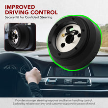 Load image into Gallery viewer, Dodge GM Chevy 1969-1994 Buick Cadillac Oldsmobile 1969+ Chevrolet Blazer All Camaro Corvette 1969-2005 Cavalier 1982-1994 All Suburban Viper Neon PT Cruiser 2000+ All Jimmy GMC Yukon 1992 S-15 1993+ Sonoma Steering Wheel Hub Adapter