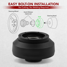 Load image into Gallery viewer, 2013-2015 Honda Accord 2015+ Fit Civic 2013+ Acura ILX Steering Wheel Hub Adapter
