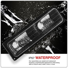 Load image into Gallery viewer, Chevrolet C10 C/K 1500 2500 3500 1988-1998 Crystal Bumper Light Black