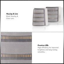 Load image into Gallery viewer, GMC C/K 1500 2500 3500 1994-2000 Sequential LED Corner Lights Black Housing Clear Lens