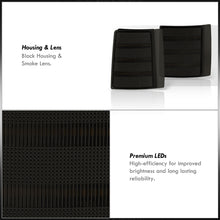 Load image into Gallery viewer, GMC C/K 1500 2500 3500 1994-2000 Sequential LED Corner Lights Black Housing Smoke Lens