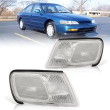 Load image into Gallery viewer, Honda Accord 1994-1997 Factory Style Corners Chrome Housing Clear Len Clear Reflector