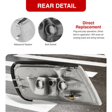 Load image into Gallery viewer, Honda Accord 1994-1997 Factory Style Corners Chrome Housing Clear Len Clear Reflector