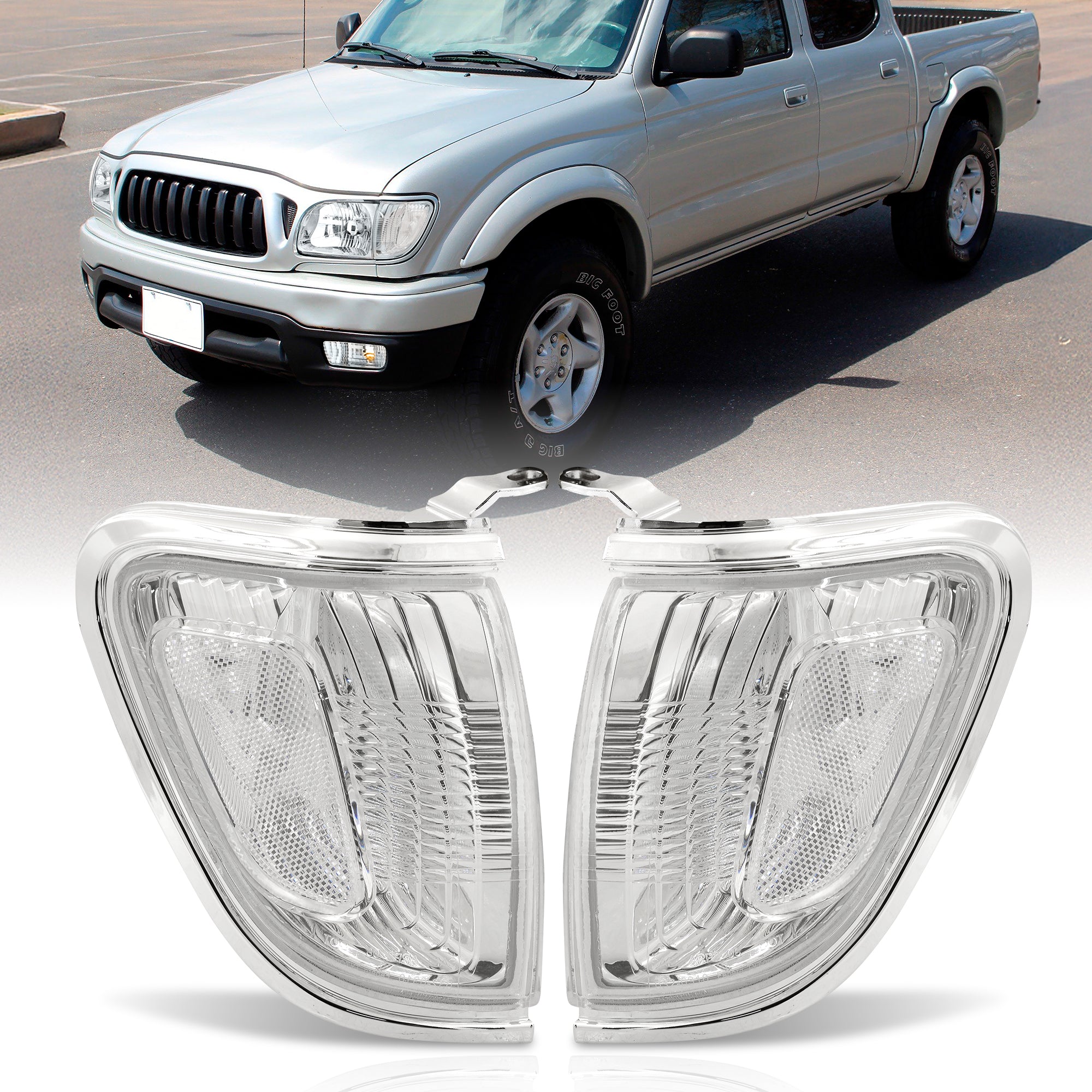 2016-2023 Toyota Tacoma OEM Hood Panel / Super White TC001