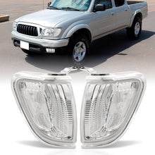 Load image into Gallery viewer, Toyota Tacoma 2001-2004 Factory Style Corners Chrome Housing Clear Len Clear Reflector