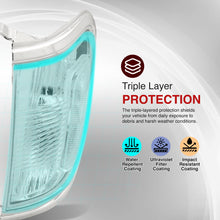 Load image into Gallery viewer, Toyota Tacoma 2001-2004 Factory Style Corners Chrome Housing Clear Len Clear Reflector