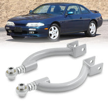 Load image into Gallery viewer, Nissan 240SX S14 1995-1998 Rear Upper Adjustable Camber Kit Control Arms Polished